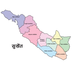 सुर्खेत पूर्ण खोप सुनिश्चितता तथा दिगोपना भएको जिल्ला घोषणा