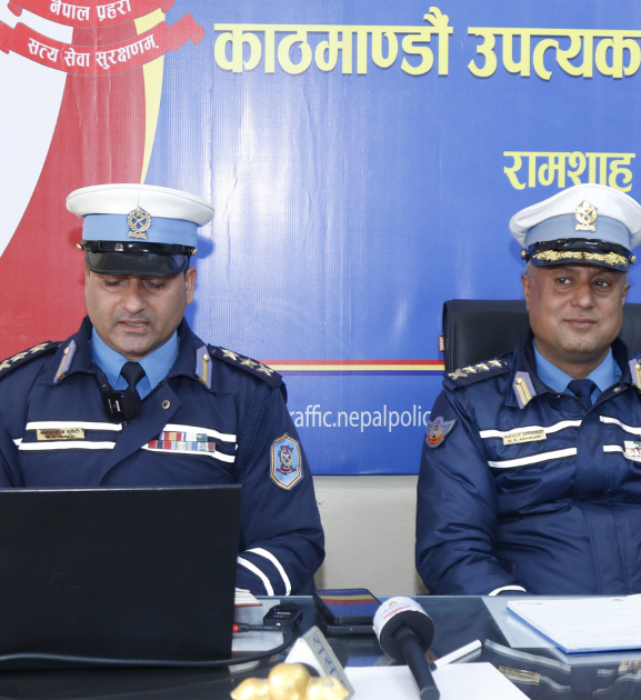 पुस २६ गतेदेखि दुर्घटना न्यूनीकरण अभियान तथा ट्राफिक सप्ताह