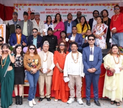 ‘साथी राइड’को शुभारम्भसँगै चलचित्र कलाकार संघको बडादसैंको शुभकामना आदान–प्रदान