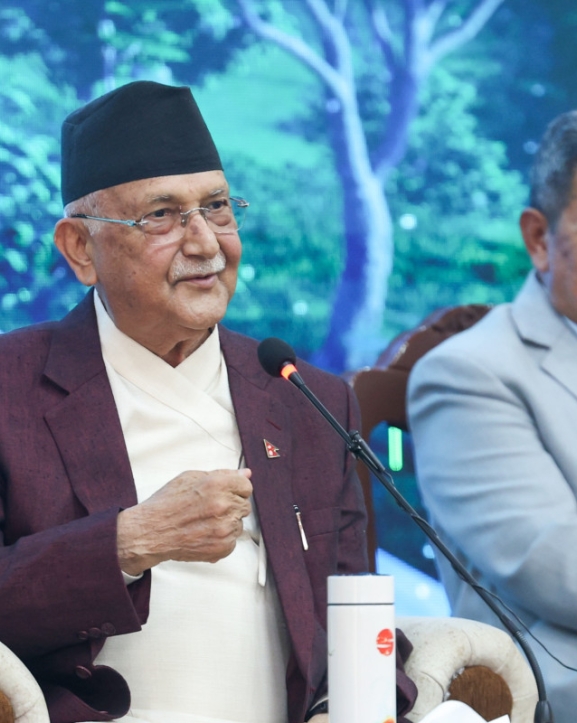 देश सेन्टिमेन्ट र अभिनयले चल्दैन : प्रधानमन्त्री ओली