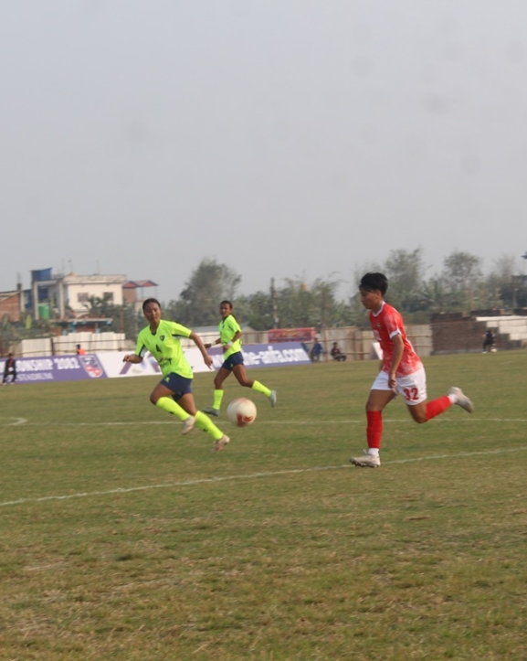 एन्फा महिला च्याम्पियनसिप : न्युरोडविरुद्ध आर्मी विजयी