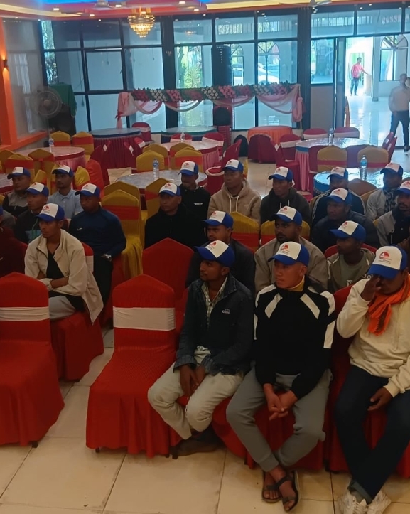 शून्य लागतमा इमिनेन्सले पठाएका कामदारहरू खुसी