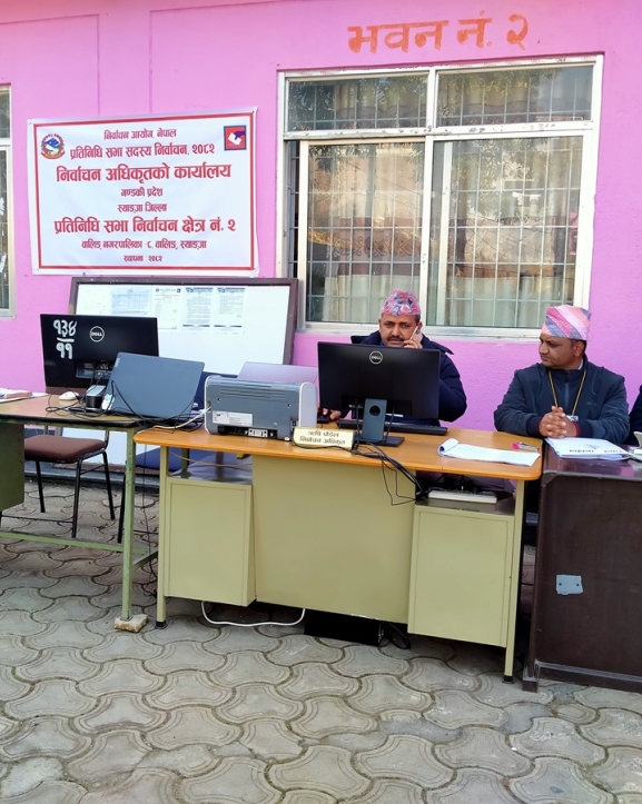 दुई पदका लागि स्याङ्जामा २८ जना चुनावी मैदानमा