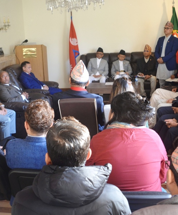 पोर्चुगलको लिस्बनस्थित नेपाली दूतावासको उद्घाटन