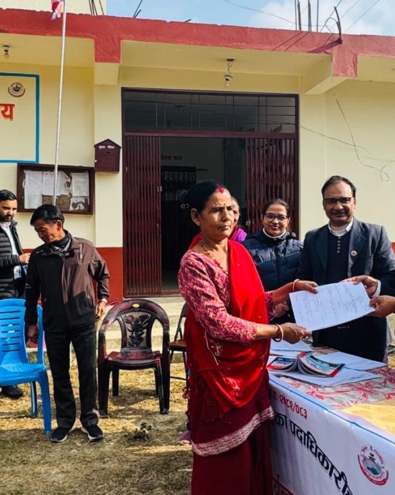 शितगंगाको विकट बस्तीमा घुम्ती सेवा, स्थानीय हर्षित