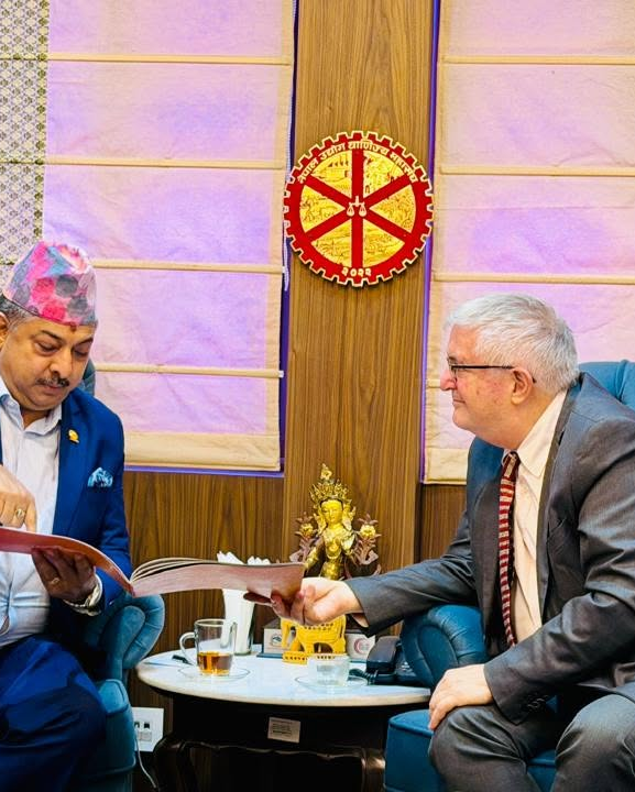 इजरायलमा नेपाली कामदारको कोटा बढाउन अध्यक्ष श्रेष्ठको आग्रह
