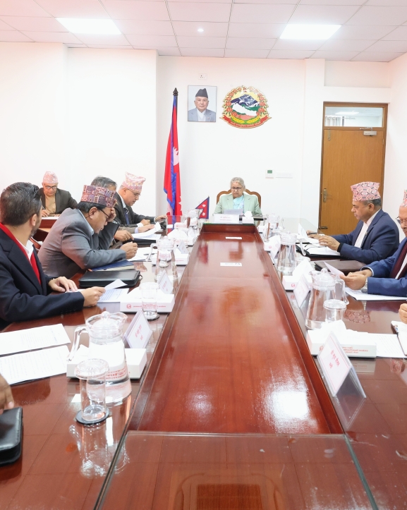 मन्त्रिपरिषद् बैठक सिंहदरबारमा जारी