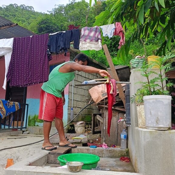 म्याग्दीको बगरफाँटमा ‘एक घर, एक धारा’