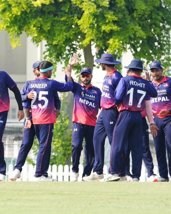 नेपाल युएईसँग पाँच विकेटले पराजित