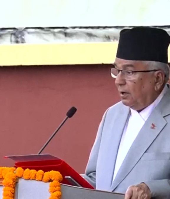 प्रतिनिधि सभाबाट सरकार गठन गर्ने कुनै उपाय नभएपछि संसद विघटन गरियोः राष्ट्रपति