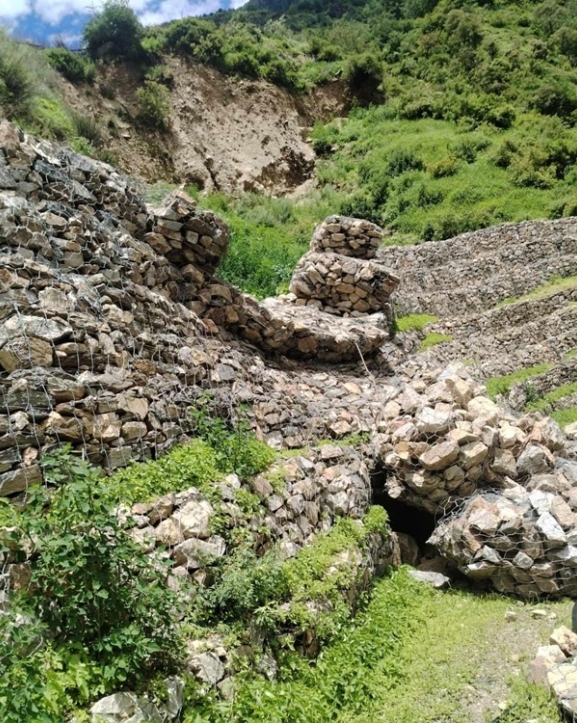 भुक्तानीको २३ दिनमै भत्कियो ग्याबिन, स्थानीय आक्रोशित