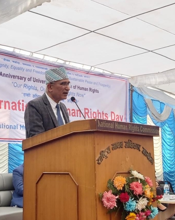 ‘मानवअधिकार रक्षाका लागि सरकार निष्ठापूर्वक लागेको छ’