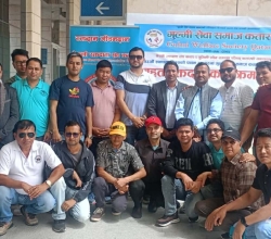 कतारमा ६८ जना नेपालीले गरे रक्तदान