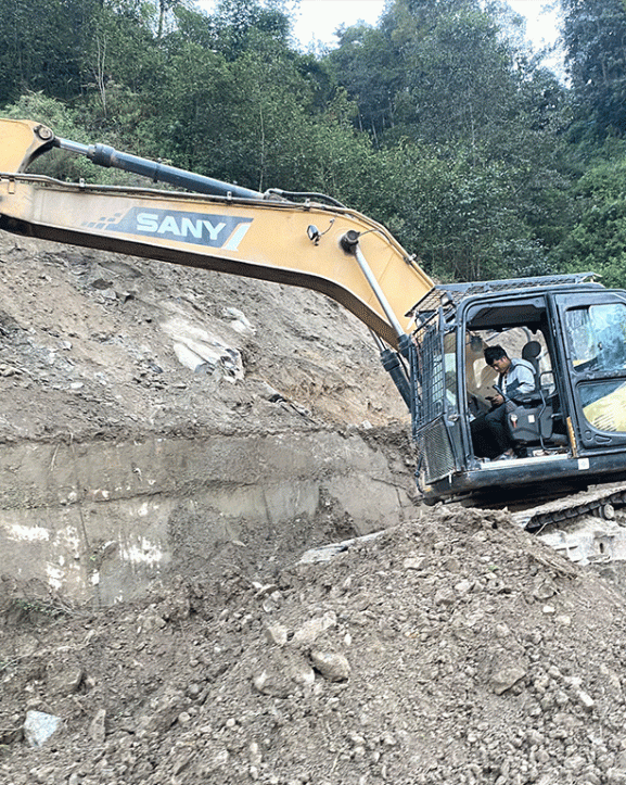 अरनिको राजमार्गको धुलिखेल-खावा सडकखण्ड विस्तार कार्य तीव्र