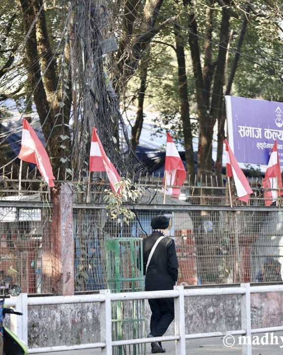 भृकुटीमण्डपमा कांग्रेस विशेष महाधिवेशनको तयारी तीव्र (तस्बिरहरू)