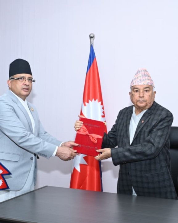 राष्ट्रिय समावेशी आयोगको वार्षिक प्रतिवेदन राष्ट्रपति समक्ष पेस