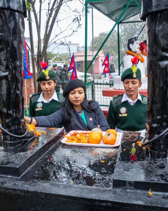 'शहीदहरूले दिएको योगदान नेपाली इतिहासको आधारस्तम्भ'