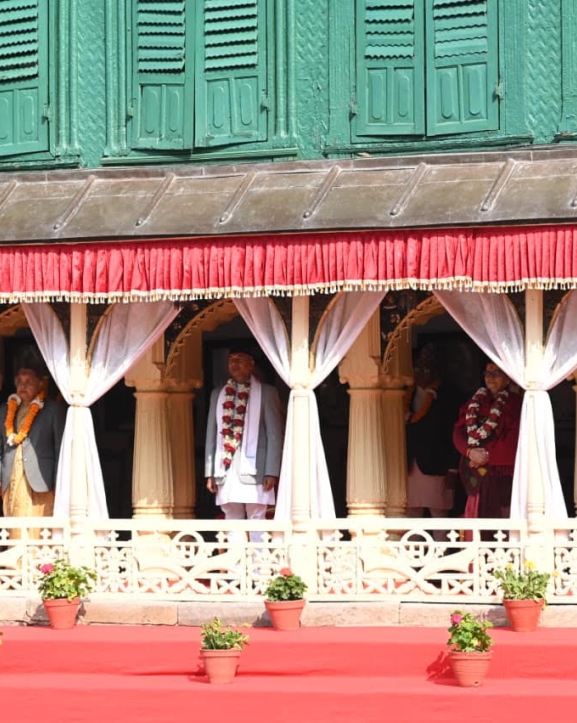 राष्ट्रपति पौडेलद्वारा वसन्त श्रवण