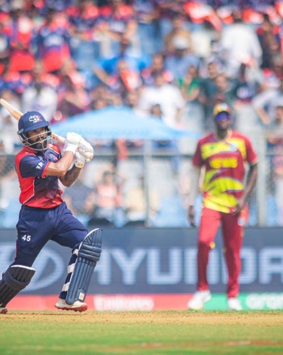 नेपालले वेस्ट इन्डिजलाई दियो १३४ रनको लक्ष्य, दीपेन्द्रको अर्धशतक