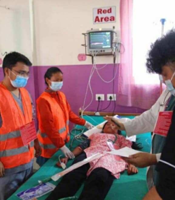 चौरजहारीमा गाडी दुर्घटनासम्बन्धी आपतकालीन उद्धार तथा विपद् प्रतिकार अभ्यास सम्पन्न