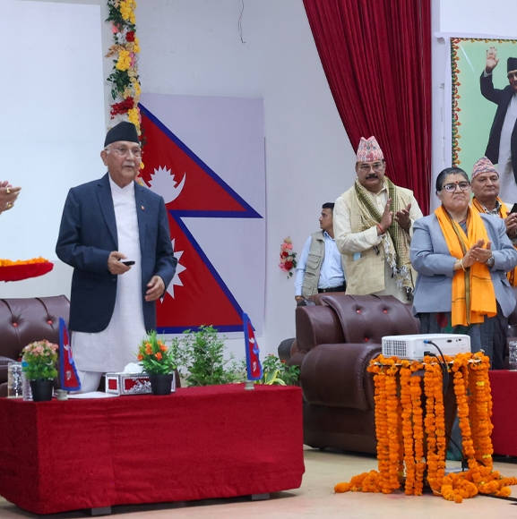 प्रधानमन्त्रीद्वारा मधेशका ३२० किलोमिटर सडक शिलान्यास