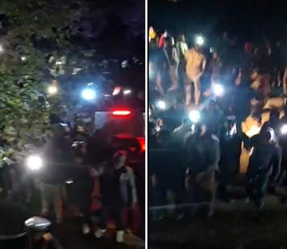 पिकनिकबाट फर्किँदै गरेको बस शंखरापुरमा दुर्घटना