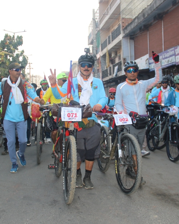 नेपालगञ्जमा आजदेखि ‘टुर द ठाकुरद्वारा’ साइकल महोत्सव