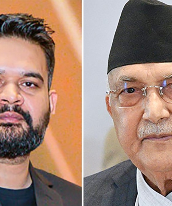 झापा-५ मा ओलीभन्दा बालेन दोब्बर बढी मतले अगाडि