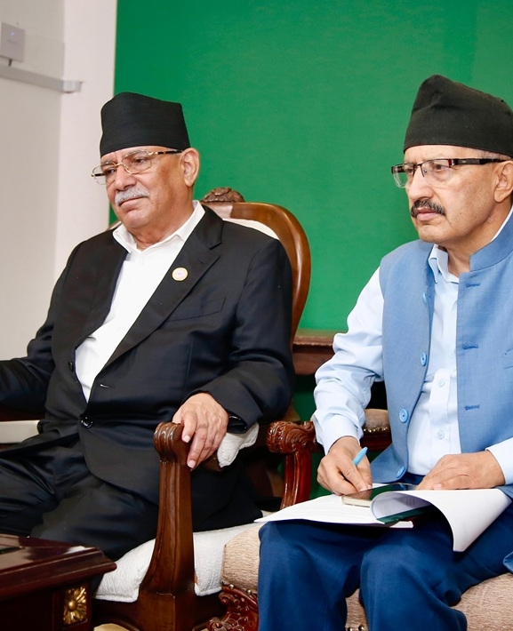 प्रचण्ड भन्छन्- 'हाम्रो पार्टीमा मात्र सबैले खुला रूपमा कुरा राख्न पाउँछन्'