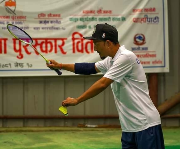 थाहा नगरस्तरीय जेसीज कप ब्याडमिन्टन प्रतियोगिता शुरु