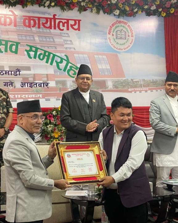 शून्य बेरुजु ल्याउने गाउँपालिकालाई सम्मान