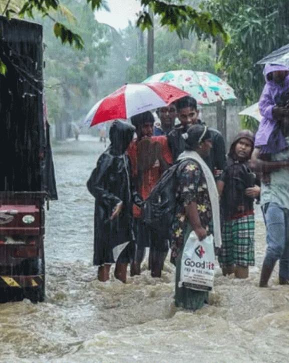 श्रीलंकामा भीषण बाढीका कारण कम्तीमा ५६ जनाको मृत्यु, २१ जना बेपत्ता