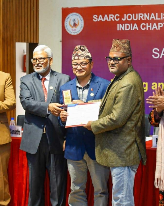 दक्षिण एसियामा शान्ति र सहकार्य प्रवर्धनमा पत्रकारिताको भूमिका विषयक अन्तर्राष्ट्रिय सम्मेलन सम्पन्न, पत्रकारहरू सम्मानित