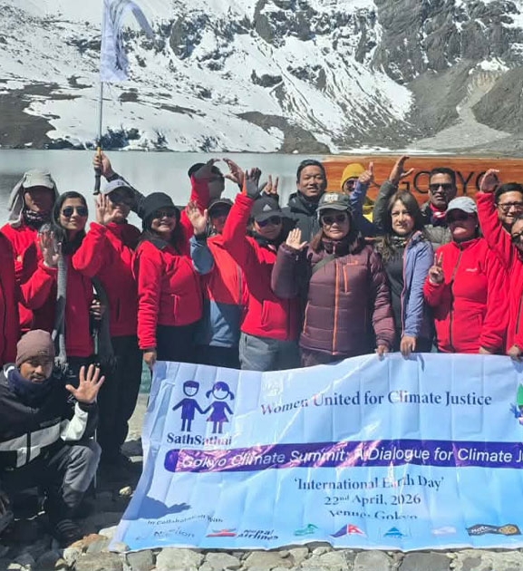 ९ बुँदे ‘गोक्यो घोषणापत्र’ सार्वजनिक गर्दै खुम्बुमा जलवायु सम्मेलन सम्पन्न