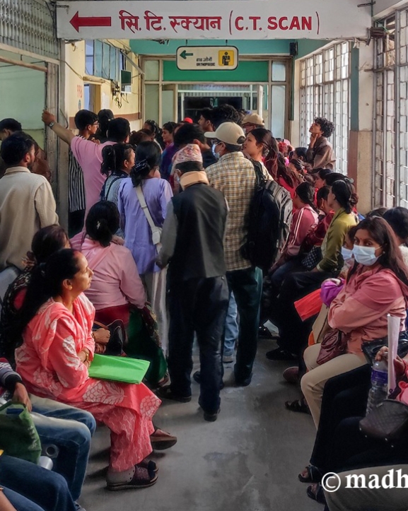 दुईदिने ओपिडी बन्दले बिरामीको चाप थेग्नै मुस्किल