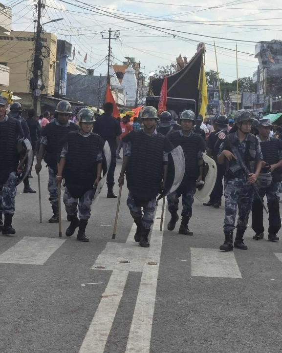 दुर्गा मुर्ति विसर्जनमा झडपः जनकपुरमा कर्फ्यू, नेपालगन्जमा तनाव 