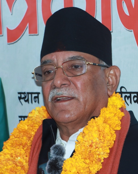 जनभावनाअनुसार रुकुम पूर्वबाट उम्मेदवार बनेको हुँ : प्रचण्ड