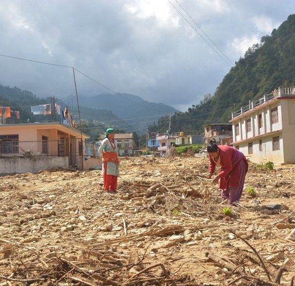 रोशी खोलाको नौ किलोमिटर सिमांकन सकियो