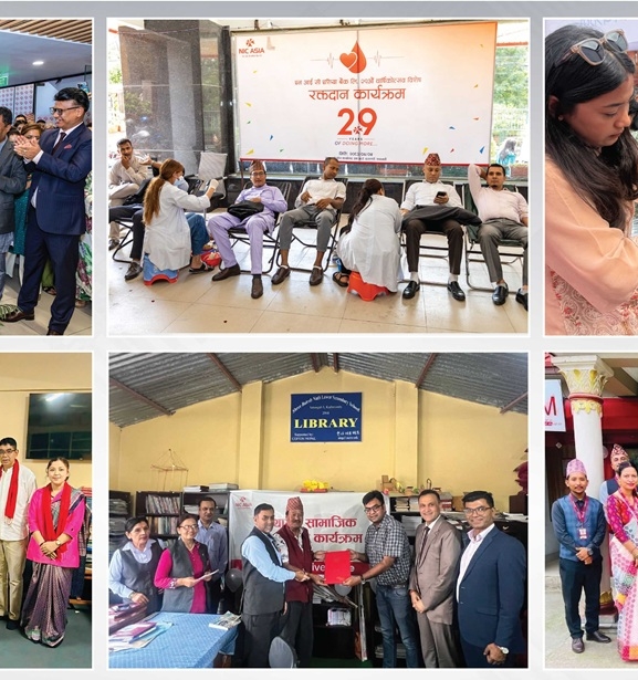 एनआइसी एसिया बैंक २९औं वर्षमा प्रवेश, सप्ताहव्यापी रुपमा वार्षिकोत्सव मनाइदै