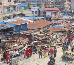 प्राधिकरणले हटायो अतिक्रमित जग्गाका घरटहरा