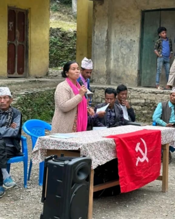 सानीभेरी गाउँपालिका-५ मा वाईसीएलको वडा कमिटी गठन