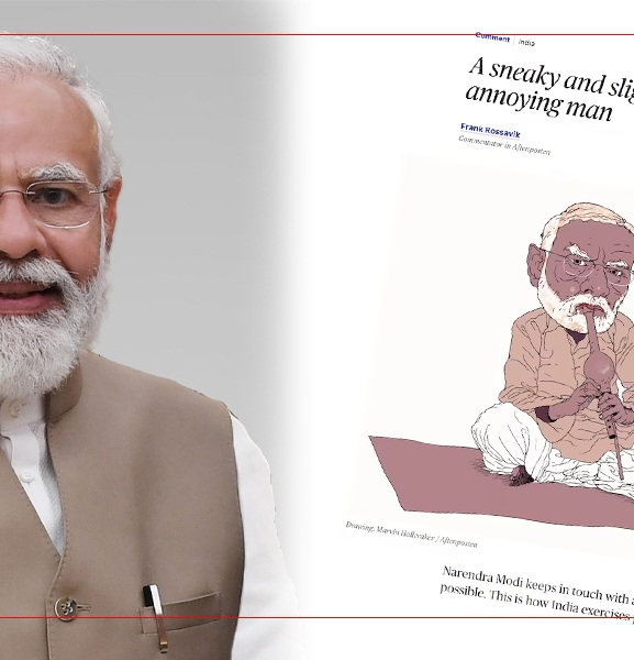 नर्वेको पत्रिकाद्वारा मोदीलाई 'सपेरो'को रूपमा चित्रण, भारतमा चर्को विरोध
