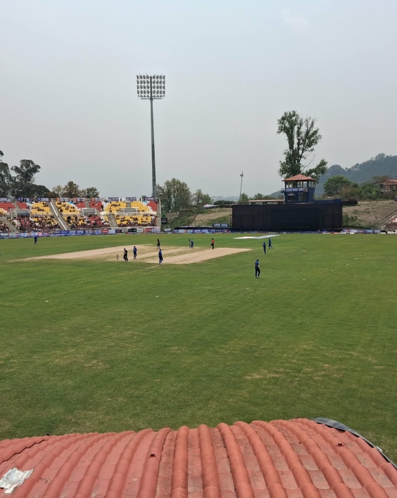 नेपालले युएईलाई दियो २०१ रनको चुनौती