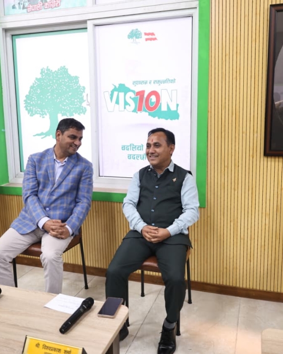 कांग्रेस केन्द्रीय कार्यसमिति बैठक सुरु