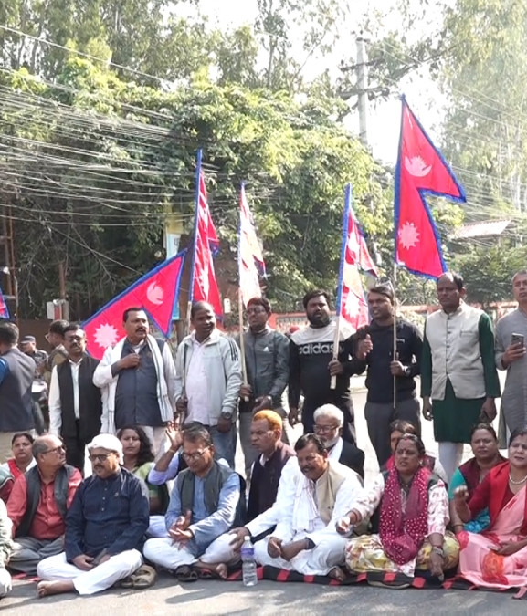 मधेश सरकार गठनविरुद्ध सात राजनीतिक दल आज पनि आन्दोलित