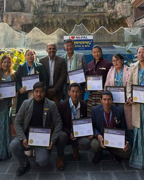 लायन्स क्लब अफ काठमाडौं फिनिक्सको चार्टर हेन्डओभर तथा ओरिएन्टेसन कार्यक्रम सम्पन्न