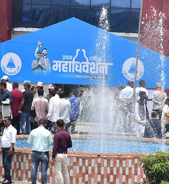 रास्वपा महाधिवेशन : मतदानको तयारी हुँदै