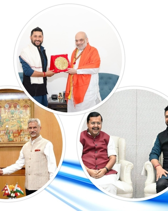 भारतमा रविको अर्थपूर्ण भेट