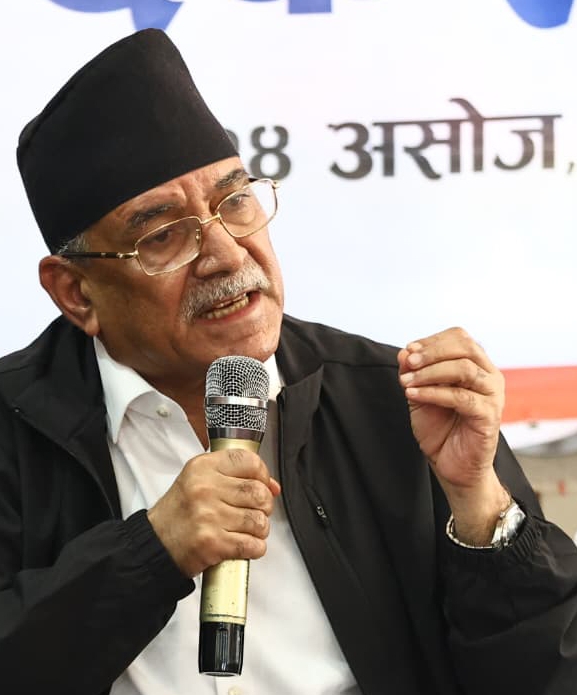 प्रचण्डको आँखामा भय, बोलीमा सेल्फ सेन्सरसीप 