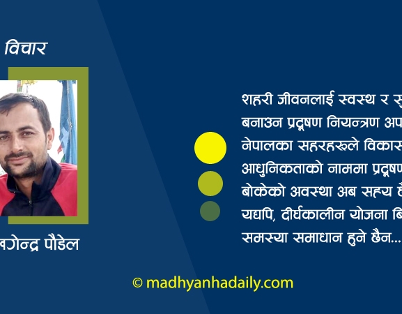 सहरमा प्रदूषणको चिन्ता